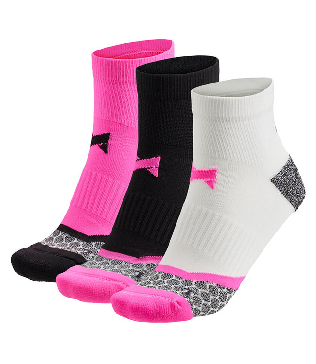 Xtreme sockswear Hardloopsokken volledig naadloos 3 paar