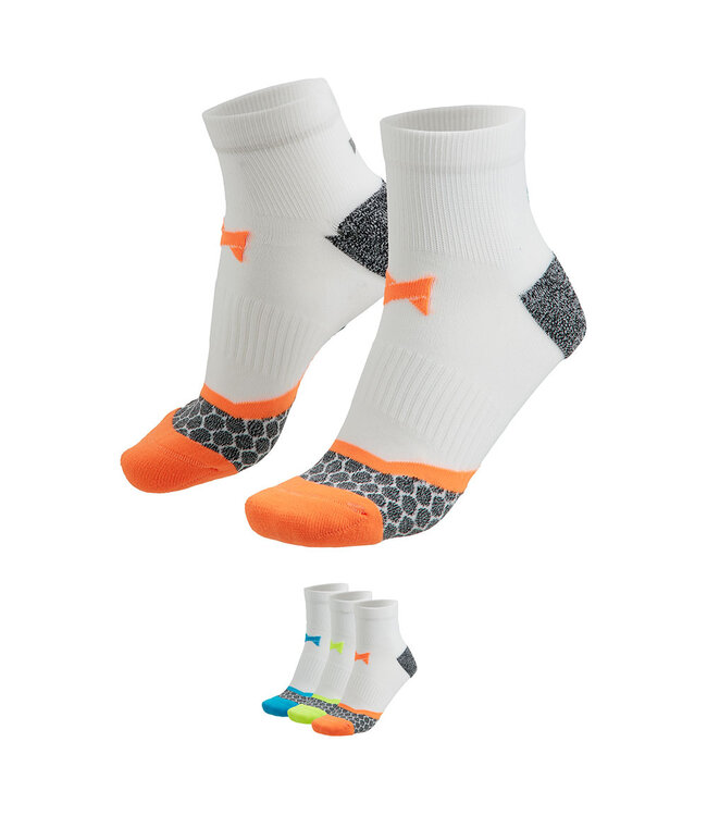 Xtreme sockswear Hardloopsokken volledig naadloos 3 paar