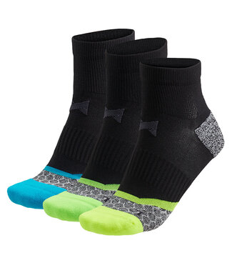 Xtreme sockswear Hardloopsokken volledig naadloos 3 paar