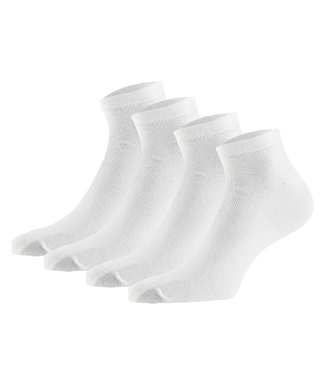 Apollo Biologisch katoenen enkelsokken naadloos 4 paar