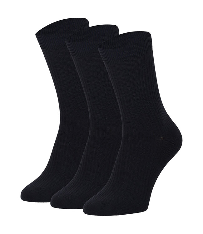 Apollo Bamboe sokken met rib motief naadloos 3 paar