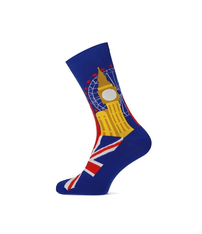 Teckel Vrolijke sokken Wereldsteden volledig naadloos  3 paar