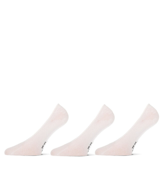 Teckel Lage ballerina sokken met antislip op de hak 3 paar