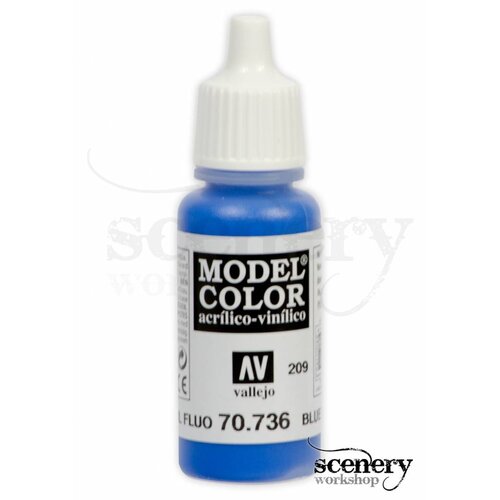 Vallejo ModelColor Blue Fluo - 17ml - 70736