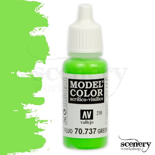 Vallejo ModelColor Fluo Green - 17ml - 70737