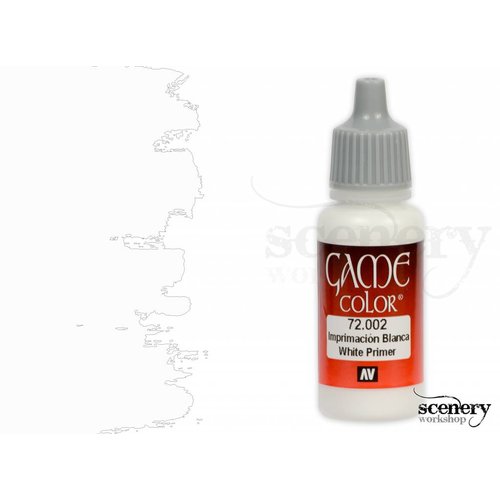 Vallejo Game Color White Primer - 17ml - 72002