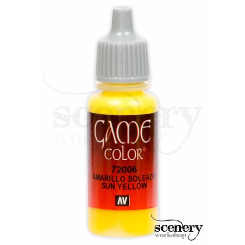 Vallejo Game Color Sun Yellow - 17ml - 72006