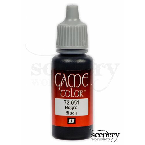 Vallejo Game Color Black - 17ml - 72051