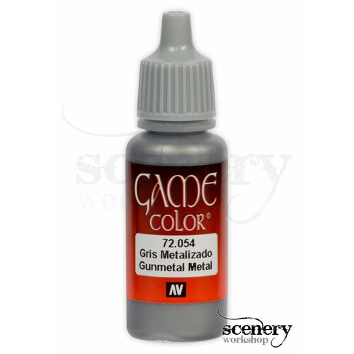 Vallejo Game Color Gunmetal - 17ml - 72054