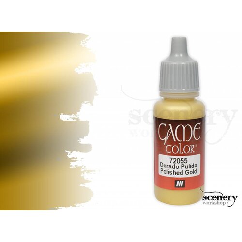 Vallejo Game Color Polished Gold - 17ml - 72055