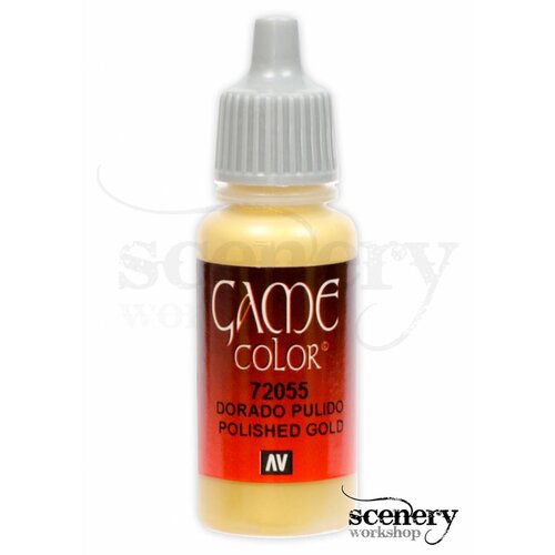 Vallejo Game Color Polished Gold - 17ml - 72055