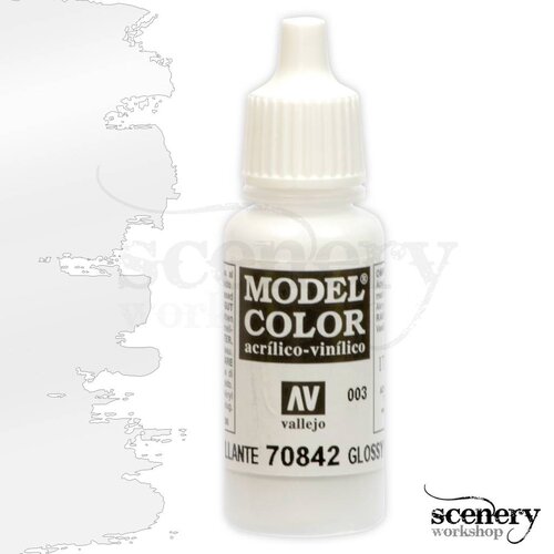 Vallejo Model Color Glossy White - 17ml - 70842