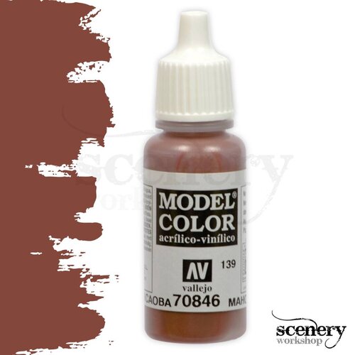 Vallejo Model Color Mahogany Brown - 17ml - 70846