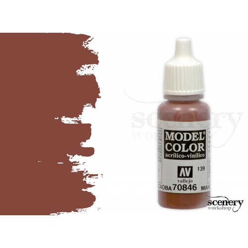 Vallejo Model Color Mahogany Brown - 17ml - 70846