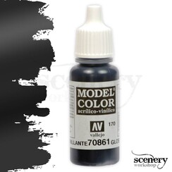 Model Color Glossy Black - 17ml - 70861