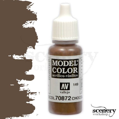 Vallejo Model Color Chocolat Brown - 17ml - 70872