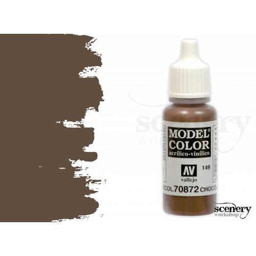Vallejo Model Color Chocolat Brown - 17ml - 70872