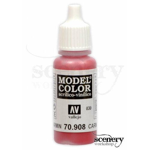 Vallejo Model Color Carmine Red - 17ml - 70908
