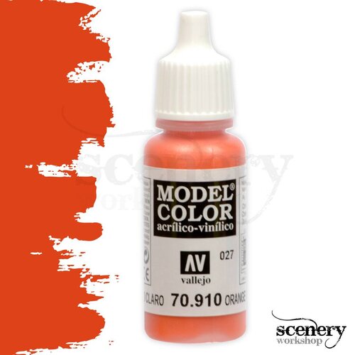 Vallejo Model Color Orange Red - 17ml - 70910