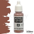 Vallejo Model Color Saddle Brown - 17ml - 70940