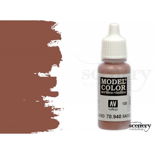 Vallejo Model Color Saddle Brown - 17ml - 70940
