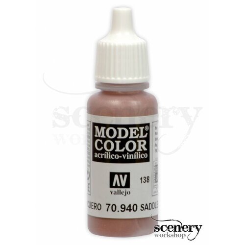 Vallejo Model Color Saddle Brown - 17ml - 70940