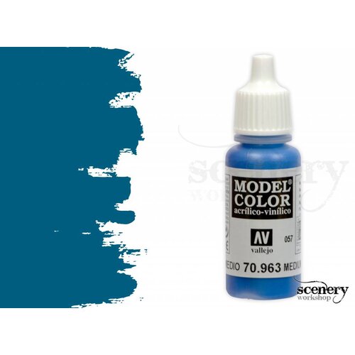 Vallejo Model Color Medium Blue - 17ml - 70963