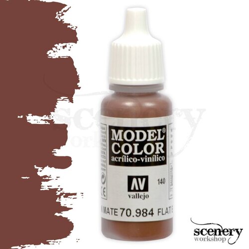 Vallejo Model Color Flat Brown - 17ml - 70984