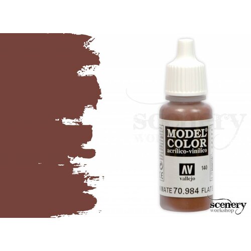 Vallejo Model Color Flat Brown - 17ml - 70984