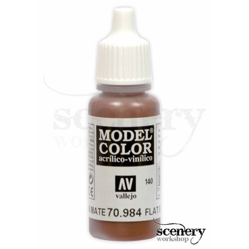 Vallejo Model Color Flat Brown - 17ml - 70984
