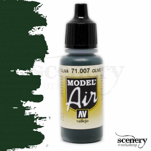 Vallejo Model Air Olive Green - 17ml - 71007