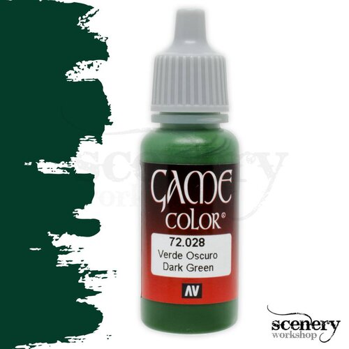 Vallejo Game Color Dark Green - 17ml - 72028