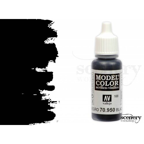 Vallejo Model Color Black - 17ml - 70950