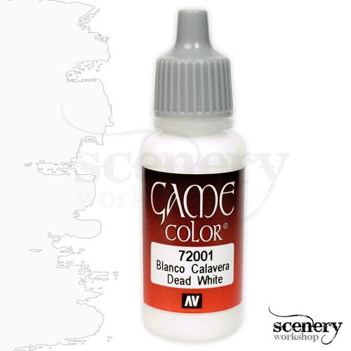 Vallejo Game Color Dead White - 17ml - 72001