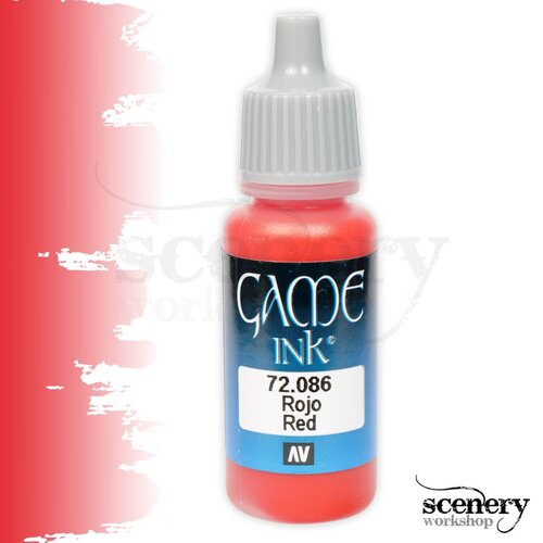 Vallejo Game Ink Red - 17ml - 72086