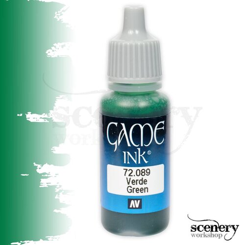 Vallejo Game Ink Green - 17ml - 72089