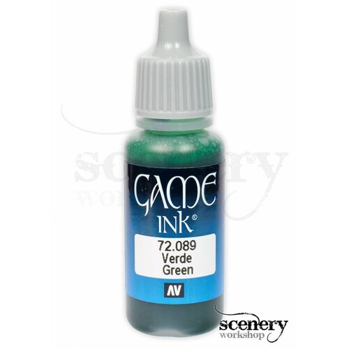 Vallejo Game Ink Green - 17ml - 72089