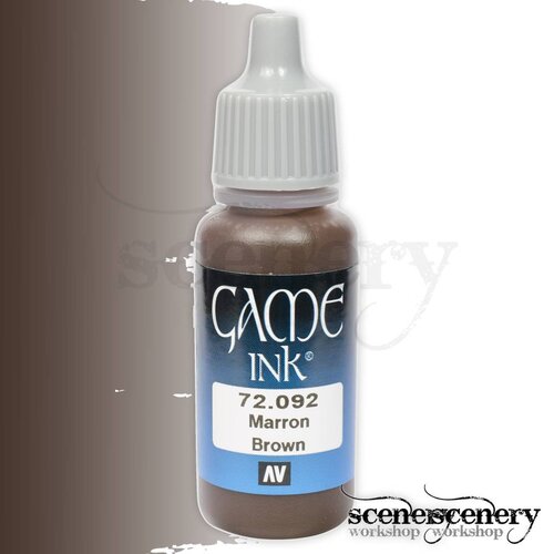 Vallejo Game Ink Brown - 17ml - 72092