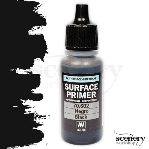 Vallejo Surface Primer Black - 17ml - 70602