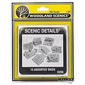 Woodland Scenics Assorted Skids - 15x - D204