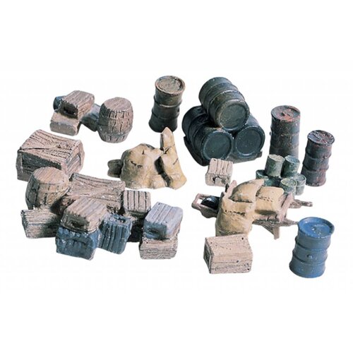 Woodland Scenics Crates, barrels and sacks - 13x - D203