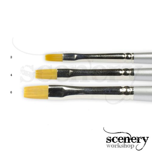 Vallejo Paint Master Drybrush nr. 6 - groot - PM5006