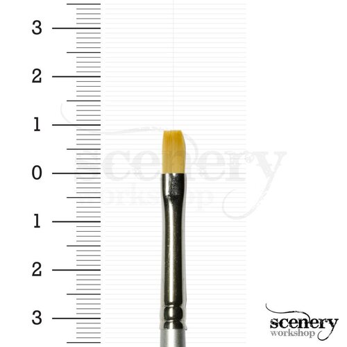 Vallejo Paint Master Drybrush nr. 4 - middel - PM5004