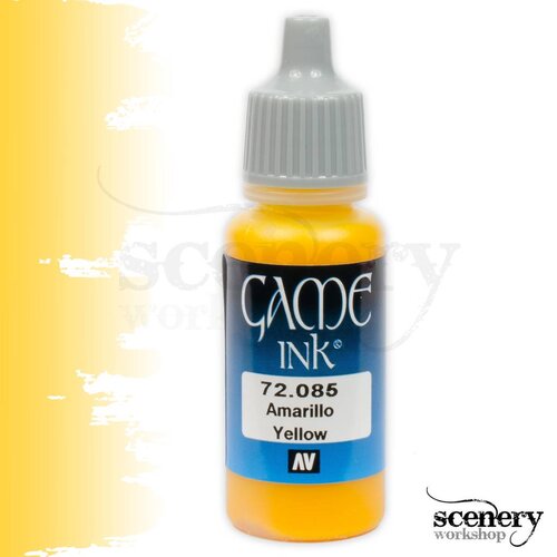Vallejo Game Ink Yellow - 17ml - 72085
