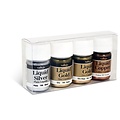Vallejo Model Color Liquid Gold Set - 4 colors - 35ml - 70199