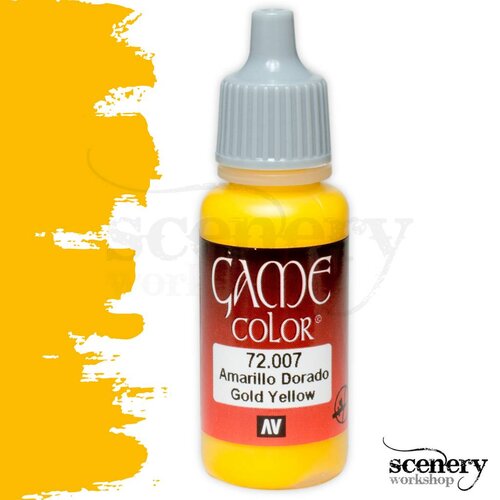 Vallejo Game Color Gold Yellow - 17ml - 72007