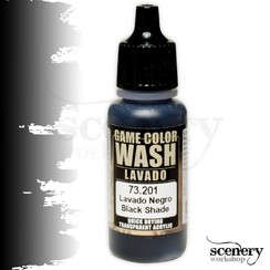 Game Color Wash Black Shade - 17ml - 73201