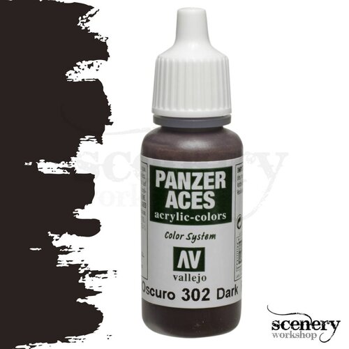 Vallejo Panzer Aces Dark Rust - 17ml - 70302