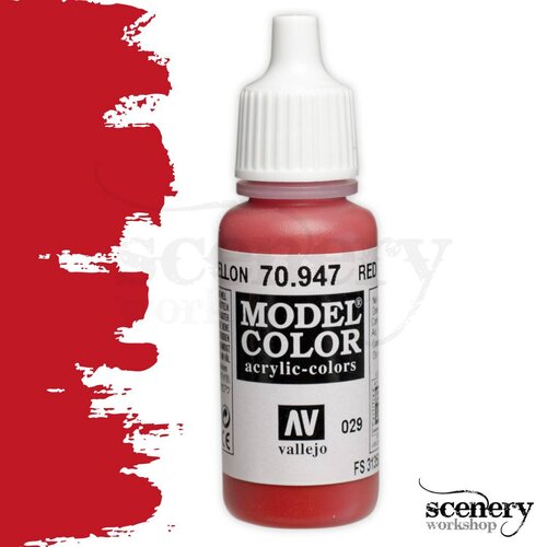 Vallejo Model Color Dark Vermillion - 17ml - 70947