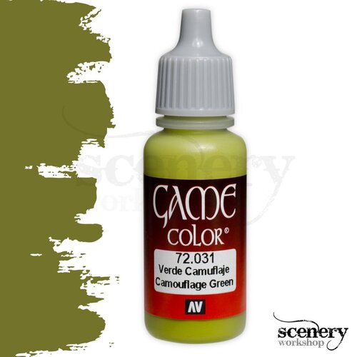 Vallejo Game Color Camouflage Green - 17ml - 72031